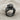 Roaring Panther Ring, black rhodium, angled product view