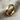 Geometric Rhombus Ring, gold vermeil product photo on fabric