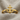 Anchor Band Ring, gold vermeil, front view on fabric