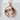Jesus Silhouette Pendant, rose gold, front view