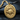 Handcrafted Genbu guardian pendant medallion displaying Japanese kanji characters and sacred black tortoise symbolism.