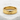 Kokoro Kanji Ring, gold vermeil finish on stone display