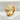 Close-up photography of the indomitable kanji ring highlighting the classical calligraphy brushstrokes and bold design