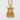 Hiroshima Torii Pendant, gold vermeil, front view