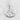Eternity Kanji Pendant, polished, front view