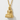 Kamakura Buddha Pendant, gold vermeil, product photo