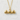 Onigiri Trio Pendant, gold vermeil, front view on white background