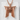 Nested Torii Gate Pendant in rose gold, front view