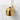 Caramel Pudding Pendant, gold vermeil, hanging product photo