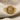 Pegasus coin ring, 14K gold vermeil finish