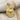 Lady Justice Libra Zodiac Pendant, gold vermeil, product photo on fabric with chain