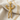 Boxer Champion Pendant, gold vermeil, front view on fabric