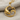 Dolphin Wave Pendant, gold vermeil, flat lay product photo on chain