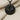 US Army Pendant, black rhodium, flat lay product photo