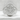 Front view of oxidized sterling silver Orthodox cross ring resting on white textured stone surface