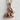 Sitting Rabbit Pendant in rose gold, product photo of finished pendant