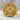 Virtus Est Vitium Fugere Ring, gold vermeil, product photo on stone