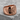 Masonic Euclid Ring, rose gold, angled view on stone