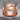 Per Aspera Ad Astra Ring, rose gold, front view on stone