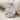 Cancer Rose Medallion Pendant, polished silver product photo