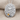 Chrysanthemum Medallion Pendant, polished silver product photo