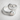 Opal Dragon Eye Ring, polished silver, product photo