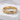 Dragon scale moonstone band ring, gold vermeil finish, three-quarter view
