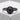 Coiled Dragon Amethyst Ring, black rhodium, product photo on stone