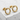 Ouroboros Snake Earring, gold vermeil, product photo pair