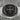 Serbian Cross Ring, black rhodium, front view