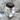 Drill Sergeant Onyx Signet Ring, polished silver, angled side product view