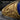 Lapis Anchor Ring in gold vermeil, close-up of anchor shoulder