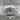 War Signet Ring, polished silver, front view on stone surface