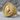 Praying Hands Ring, gold vermeil, angled three-quarter view