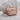 Last Supper Cross Ring, rose gold, angled view on stone