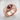 Dragon Eye Spinner Ring, rose gold, angled perspective view