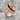 Bursting Coffin Ring, rose gold, product photo on stone