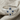 Orthodox Prayer Cross Ring, polished silver, front angled view