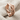Entwined Branch Ring, rose gold plated silver, three-quarter view on linen