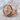 Compass Anchor Ring, rose gold, angled view on stone