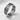 Spider Web Ring, oxidized silver, front view on textured surface