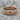 Sapphic Engraved Ring, black rhodium, angled view on stone