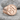 Interlocking Mars Ring, rose gold, product photo on stone
