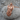 Viking Warrior Pendant, rose gold, front view product photo