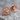 Capricorn Zodiac Sea-Goat Cufflink, rose gold, front view