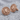 Greek Key Lion Head Cufflink, rose gold, product photo