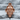 Skull Honeycomb Ring, rose gold, front view on stone surface