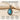 Filigree Teardrop Pendant, oxidized, size chart showing features