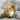 Camel caravan band ring, gold vermeil, angled view on stone