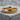 Hammered Band Ring, gold vermeil, product photo on stone